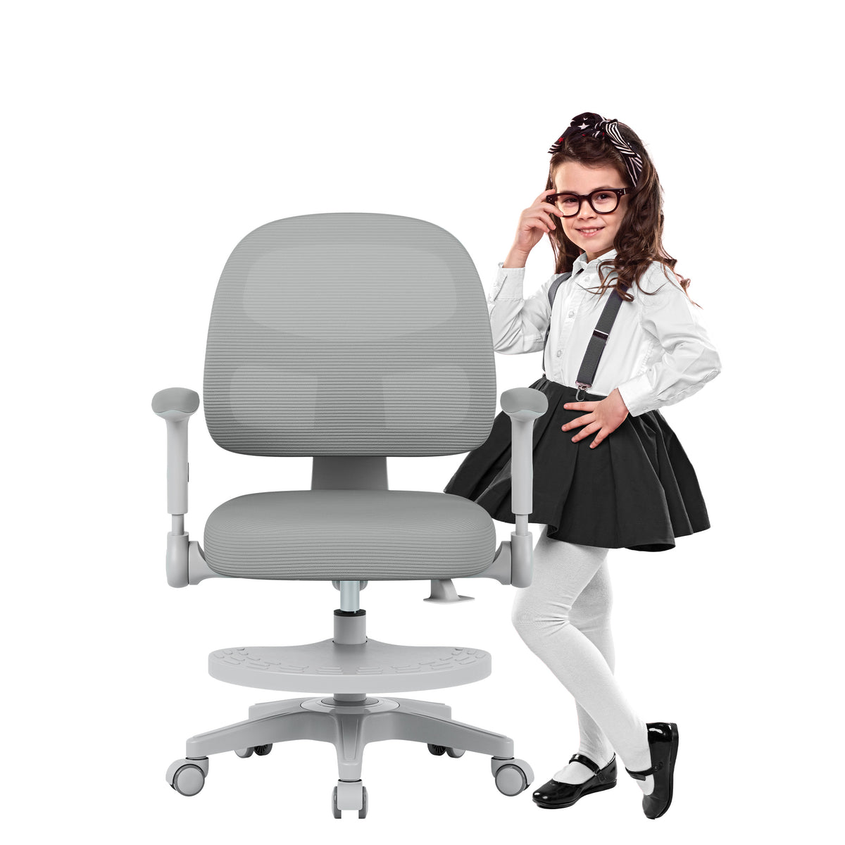 Mark Adler JUNIOR 5.0 Grey swivel chair