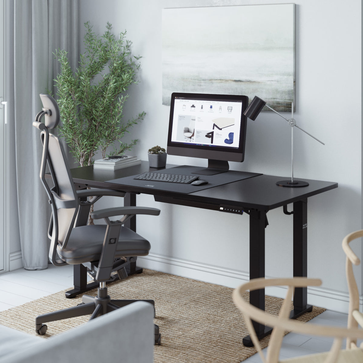 Mark Adler Leader 9.3 Black 160 cm electric desk