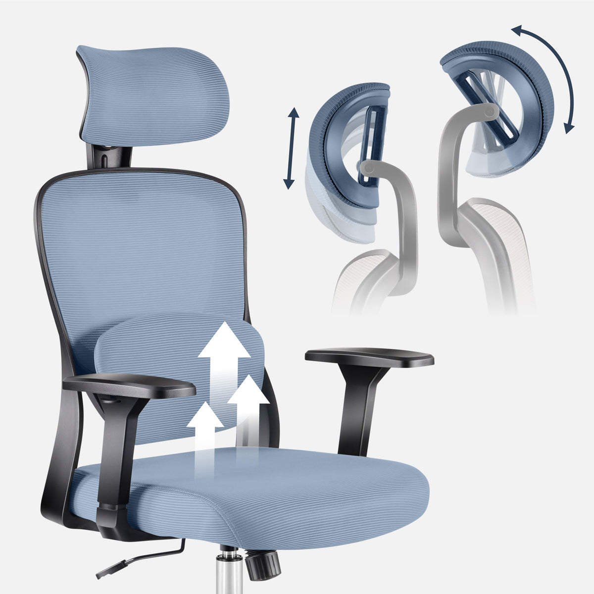 Mark Adler Manager 3.2 Grey office chair