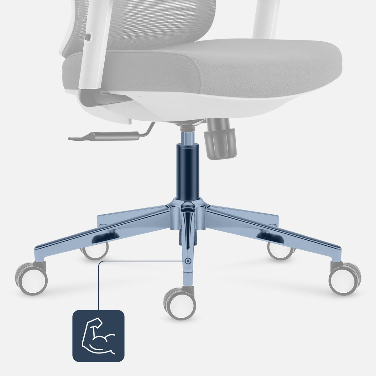 Mark Adler Manager 3.3 White Ergonomic Armchair