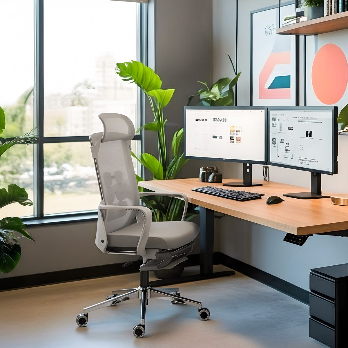Mark Adler Manager 3.6 Grey Ergonomic Armchair