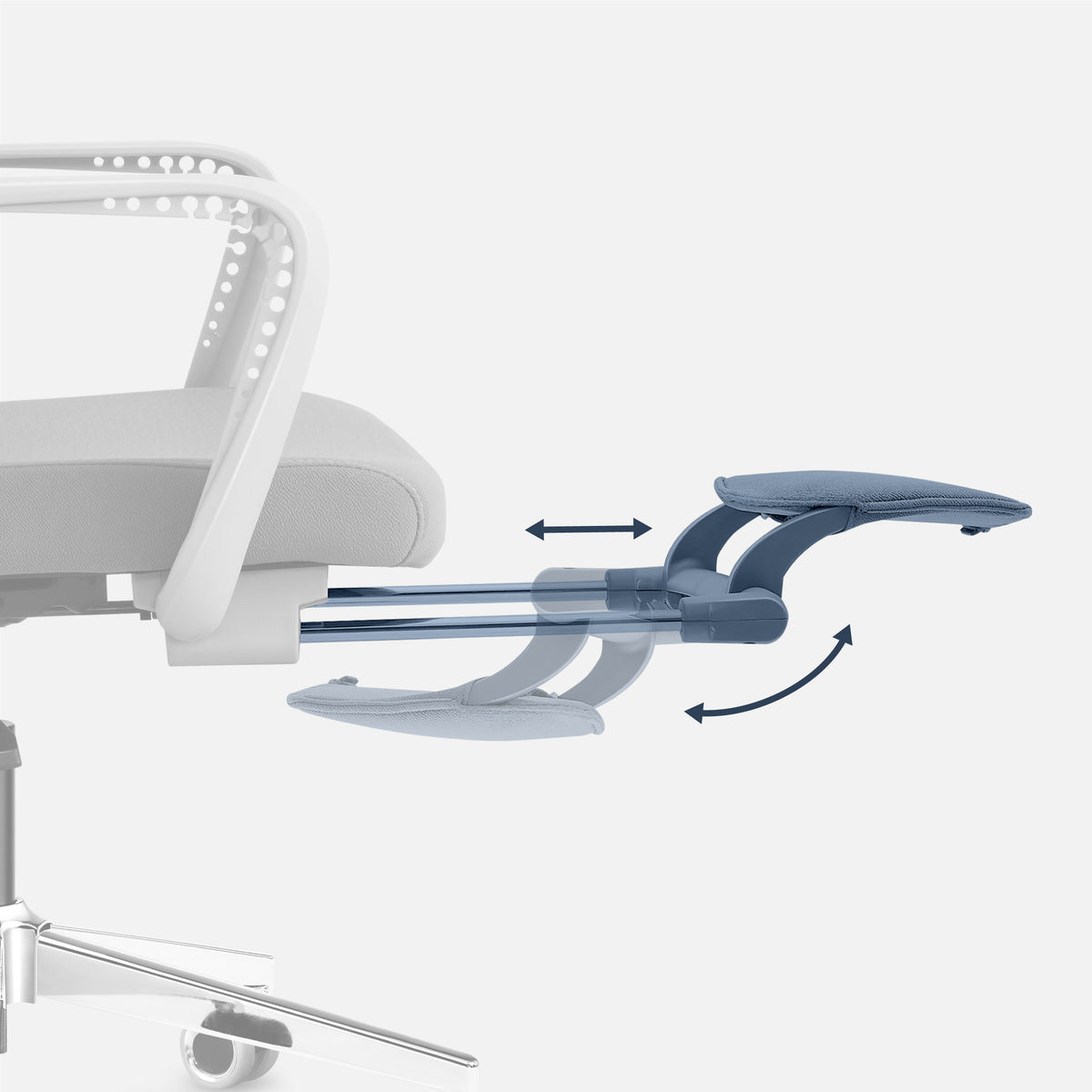 Mark Adler Manager 3.6 Grey Ergonomic Armchair