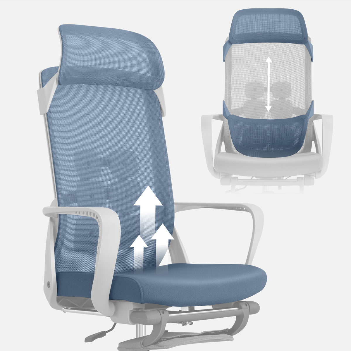 Mark Adler Manager 3.6 Grey Ergonomic Armchair