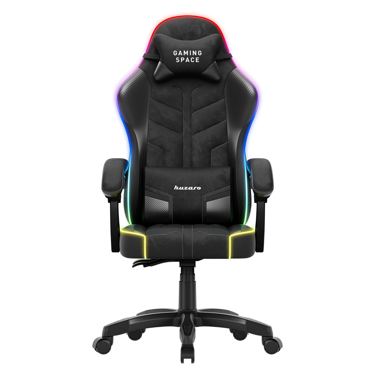Huzaro Force 2.7 RGB Black Velour Gaming Chair – OUTLET