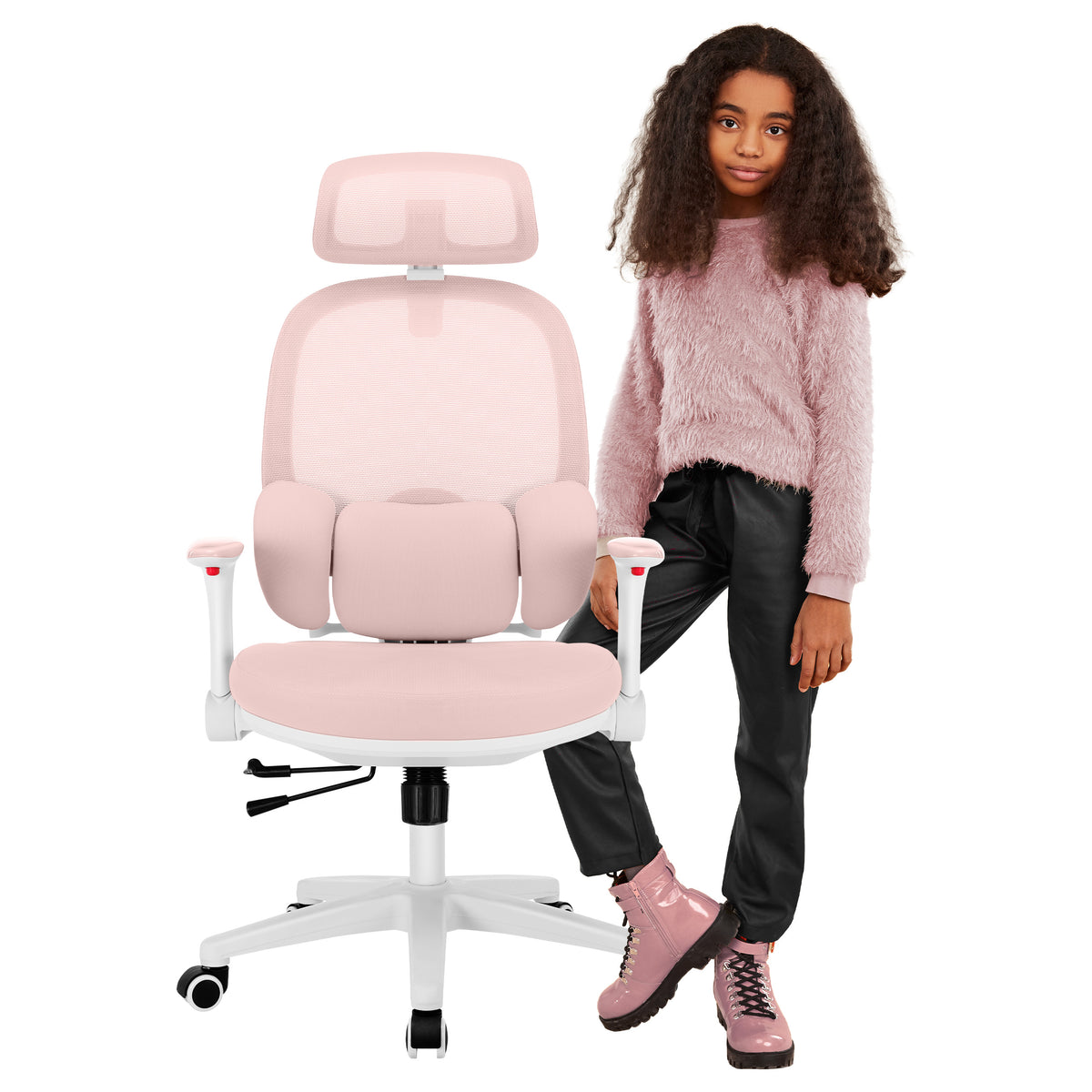 Mark Adler Junior 6.3 Pink Ergonomic Child’s Armchair