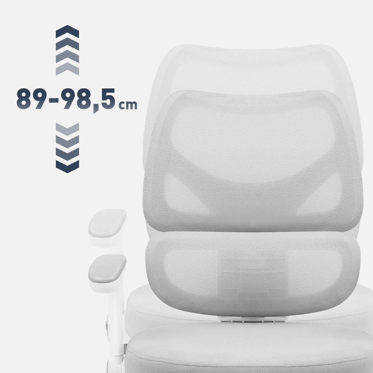 Mark Adler Junior 5.3 Grey children’s swivel chair