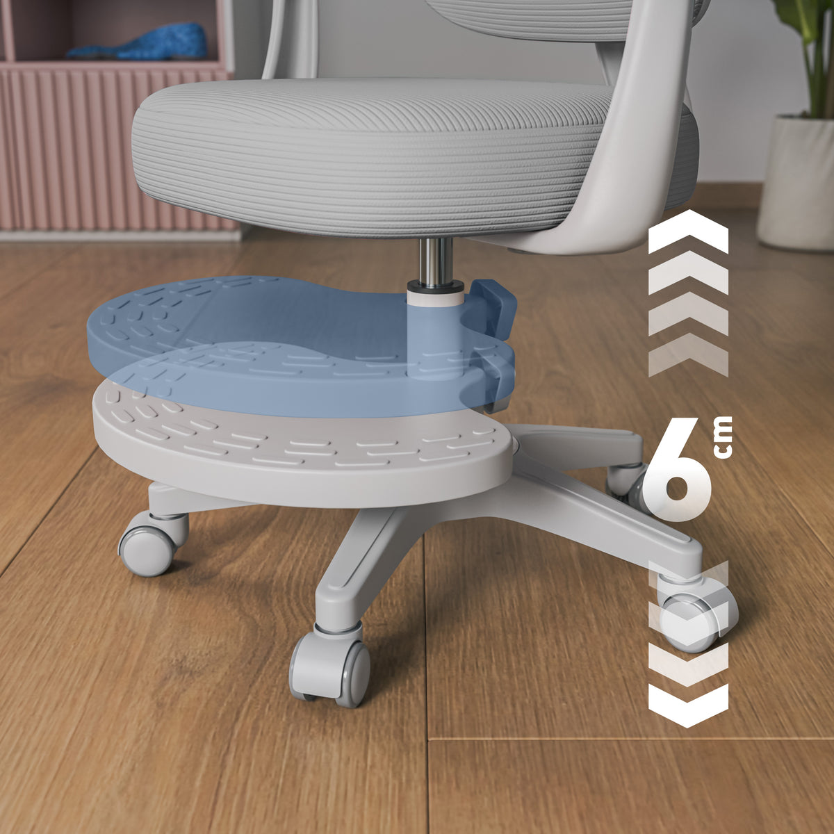 Adjustable footrest