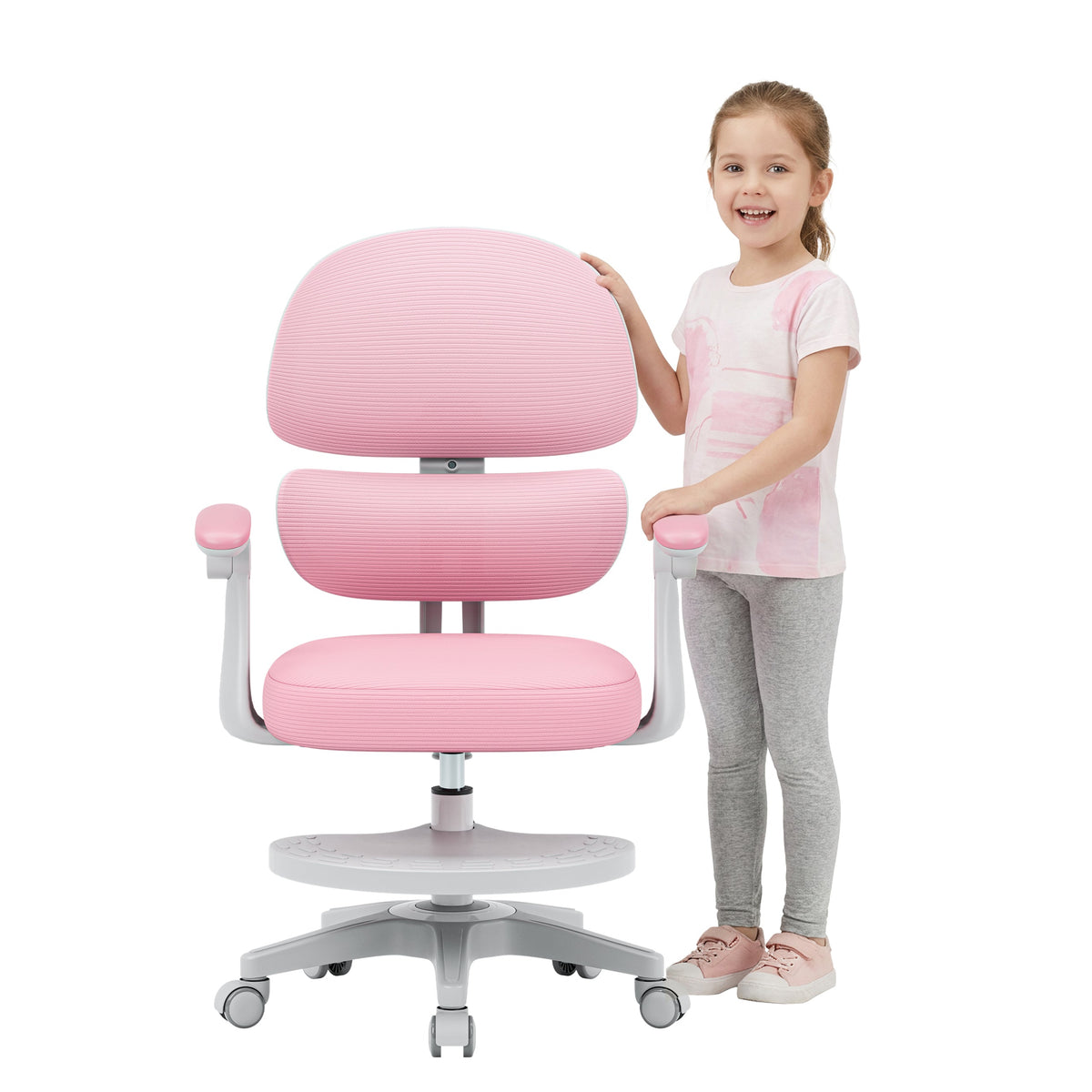 Mark Adler Junior 4.4 Pink Ergonomic Children’s Armchair – OUTLET