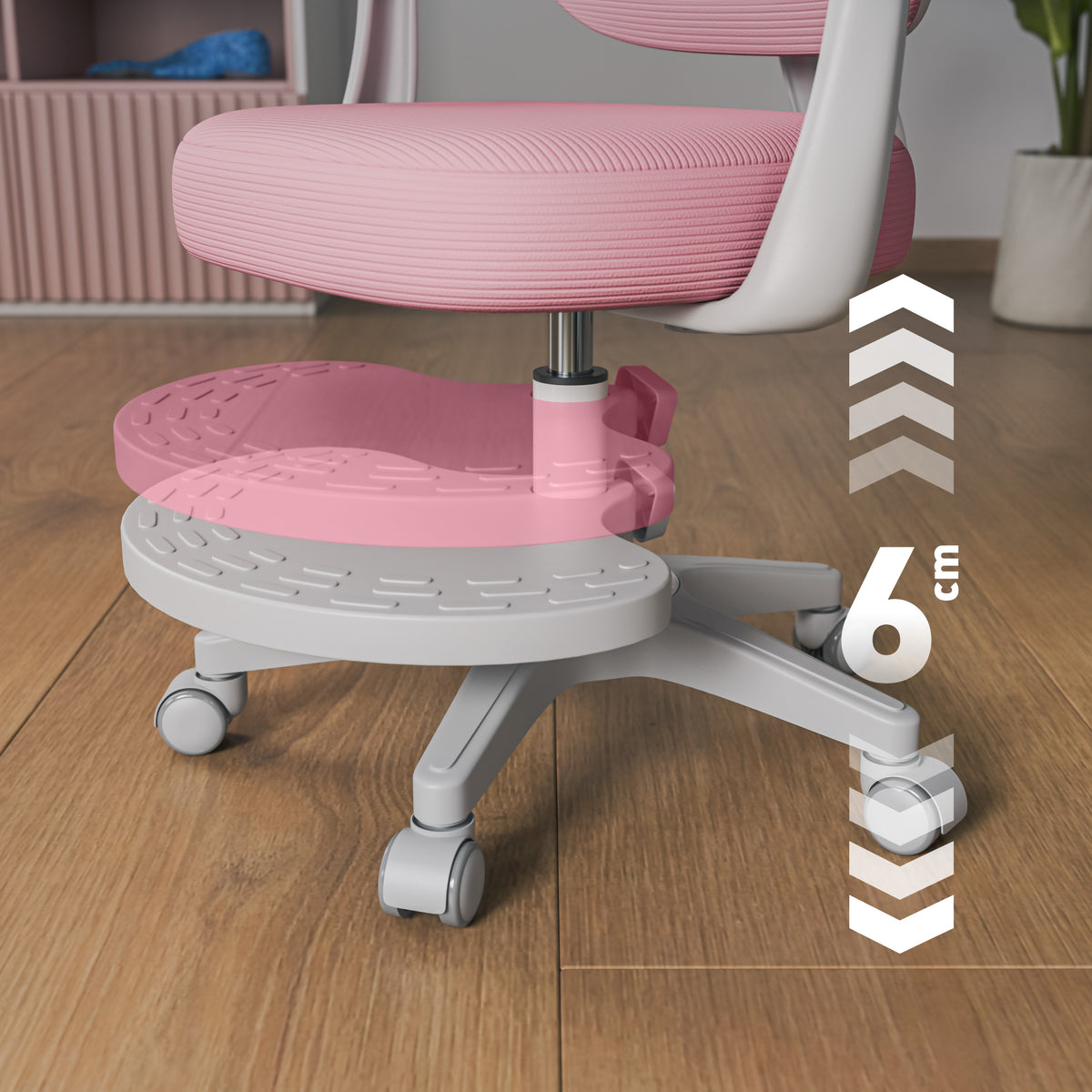 Mark Adler Junior 4.4 Pink Ergonomic Children’s Armchair