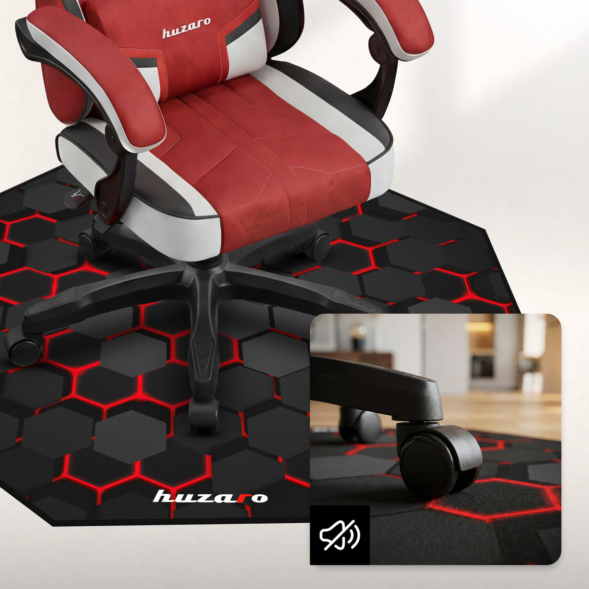 Huzaro FloorMat 2.0 Gaming Mat for Armchairs
