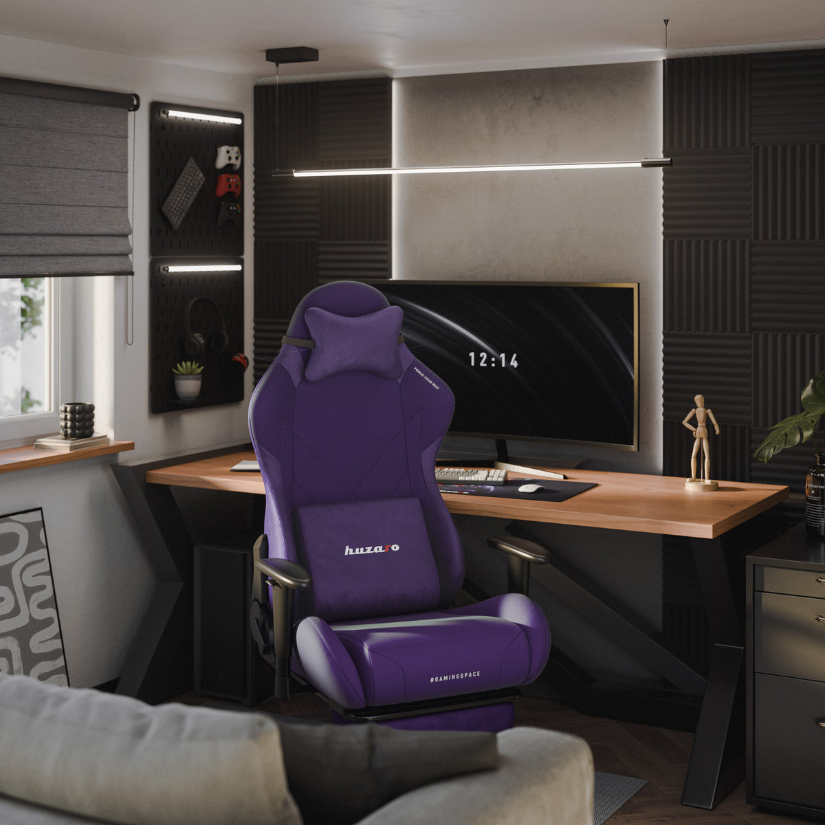 Huzaro Force 5.7 Purple gaming chair