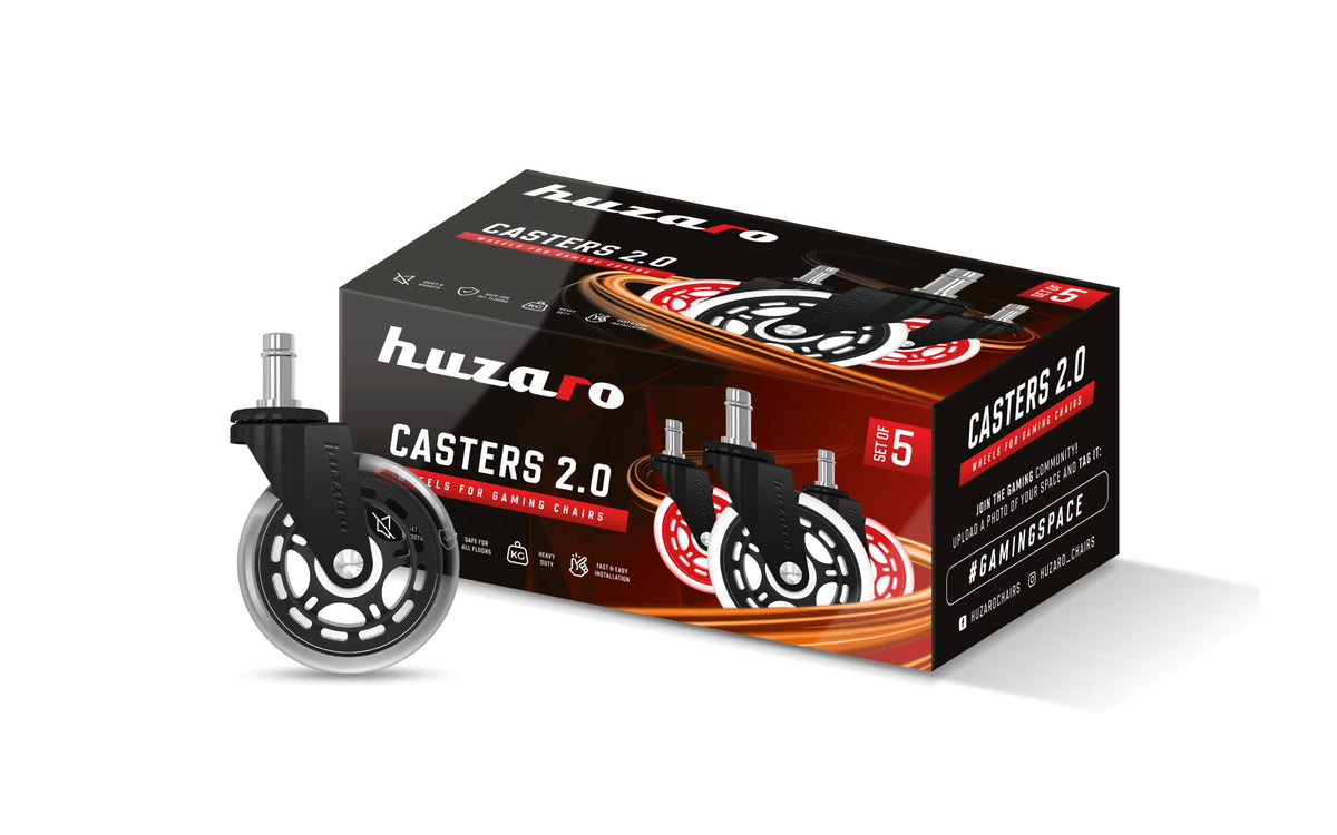 Casters for armchairs – Casters 2.0 Black