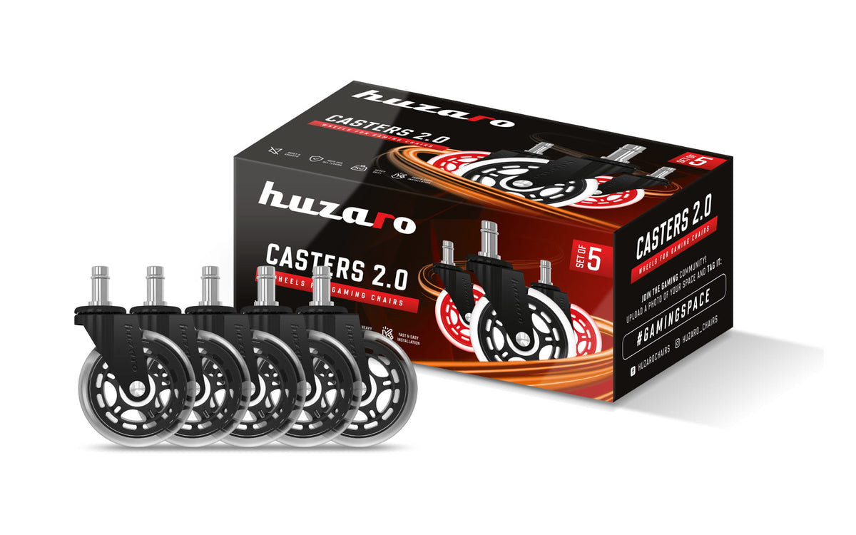 Casters for armchairs – Casters 2.0 Black