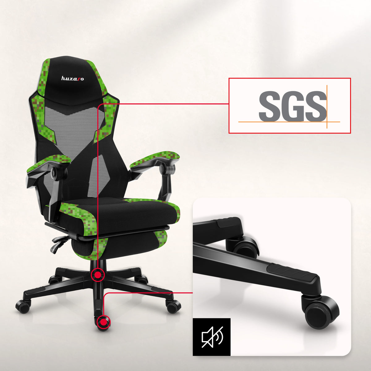 Huzaro Combat 3.1 Pixel gaming chair