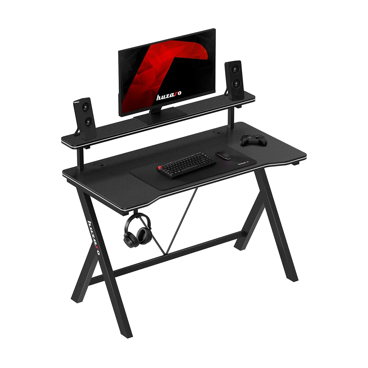 Huzaro Hero 1.9 Black 120 cm gaming desk
