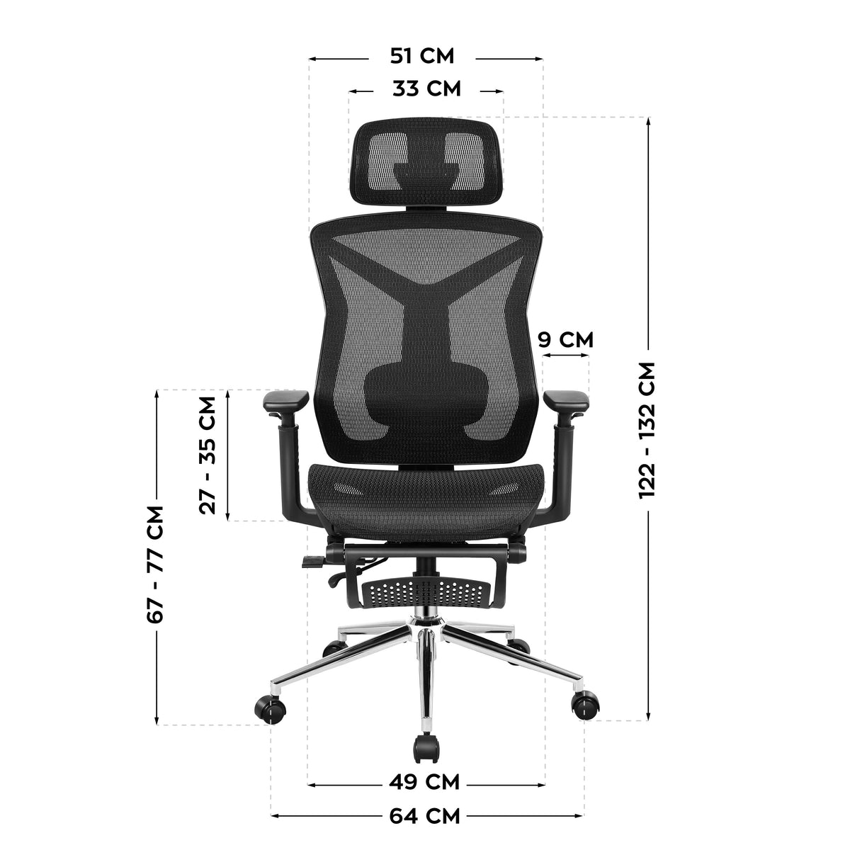 Mark Adler Expert 5.7 Black swivel chair