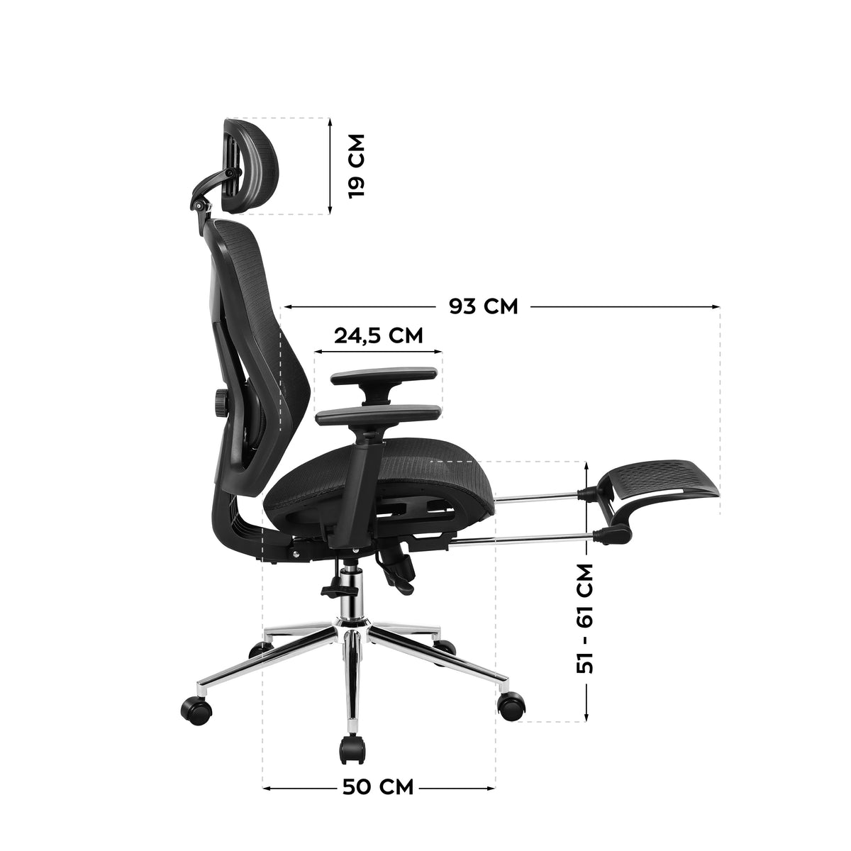 Mark Adler Expert 5.7 Black swivel chair