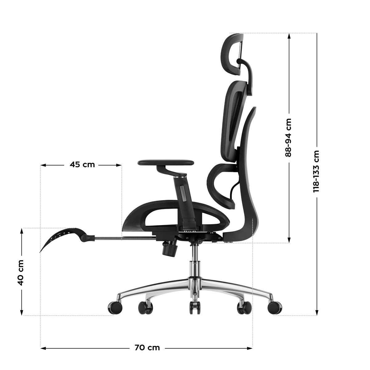 Mark Adler Expert 7.9 Black Ergonomic Armchair