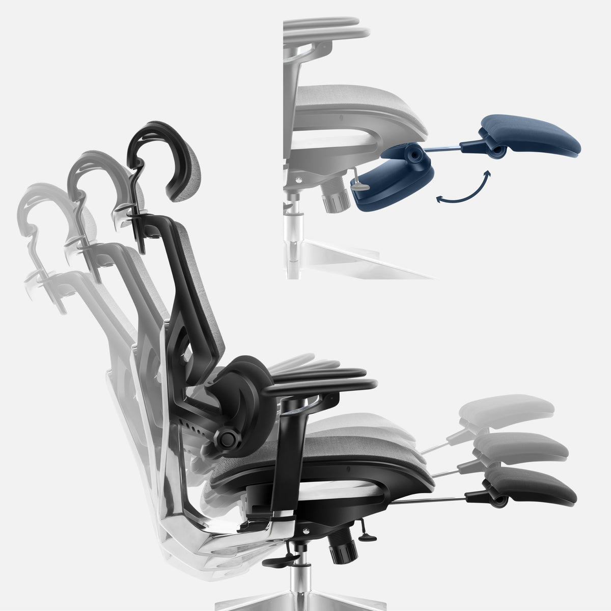 Advanced SeatRest mechanism