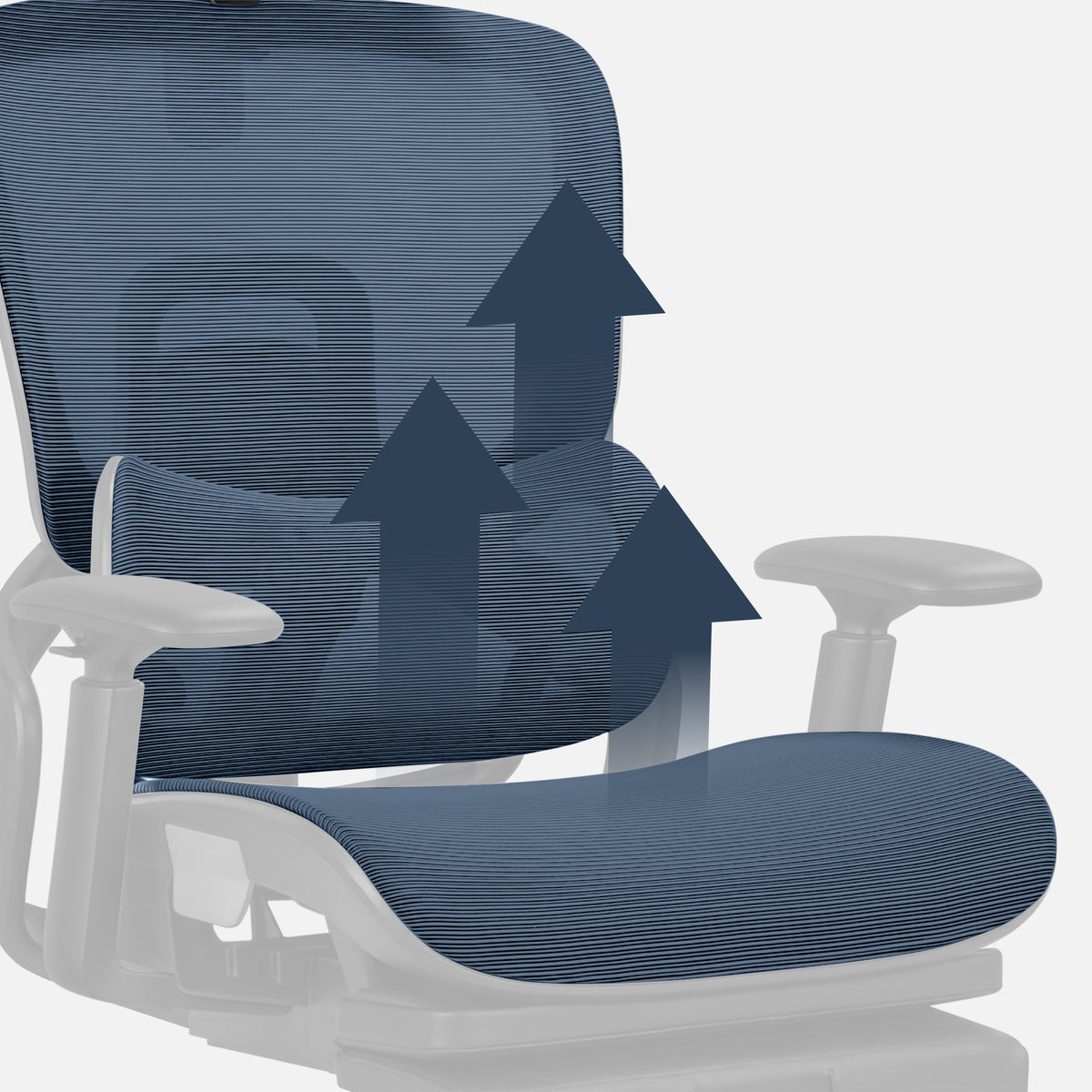 Mark Adler Expert 9.3 Black ergonomic armchair with footrest