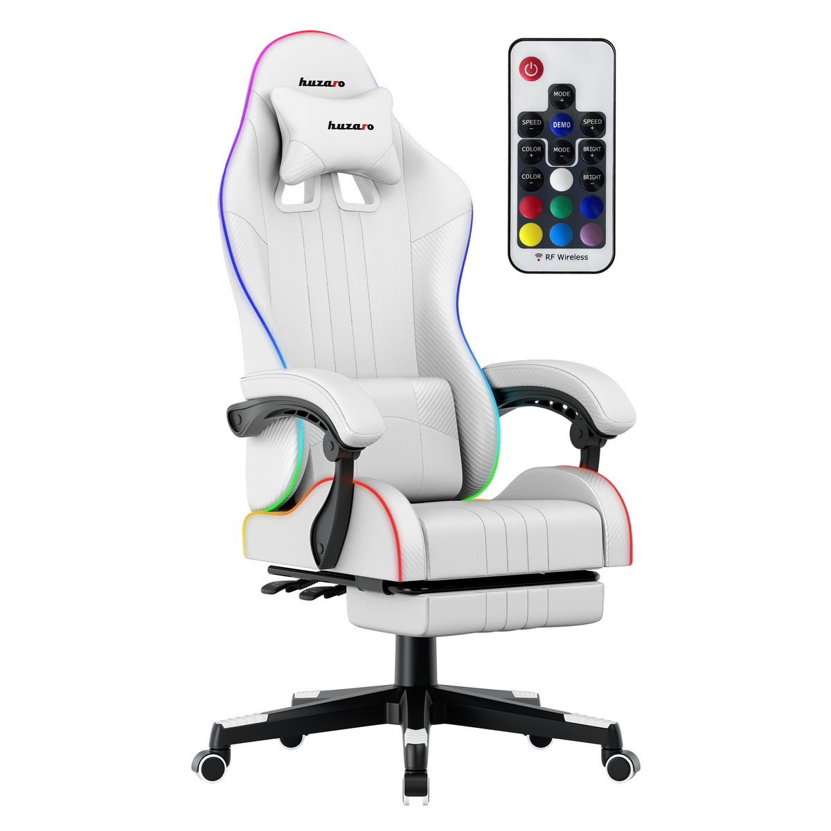 HUZARO Force 4.7 White RGB Gaming Chair