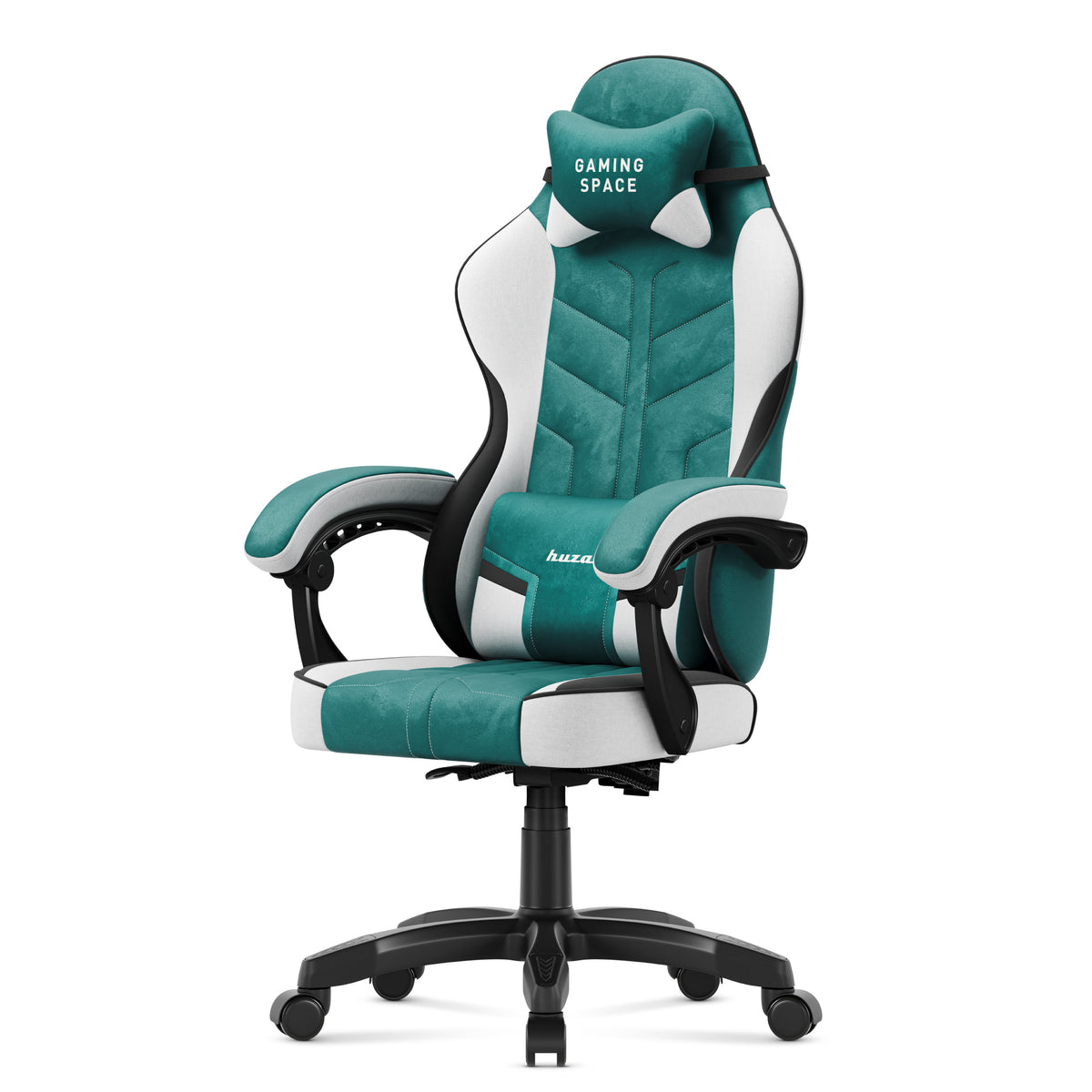 Huzaro Force 2.7 Green velour gaming chair