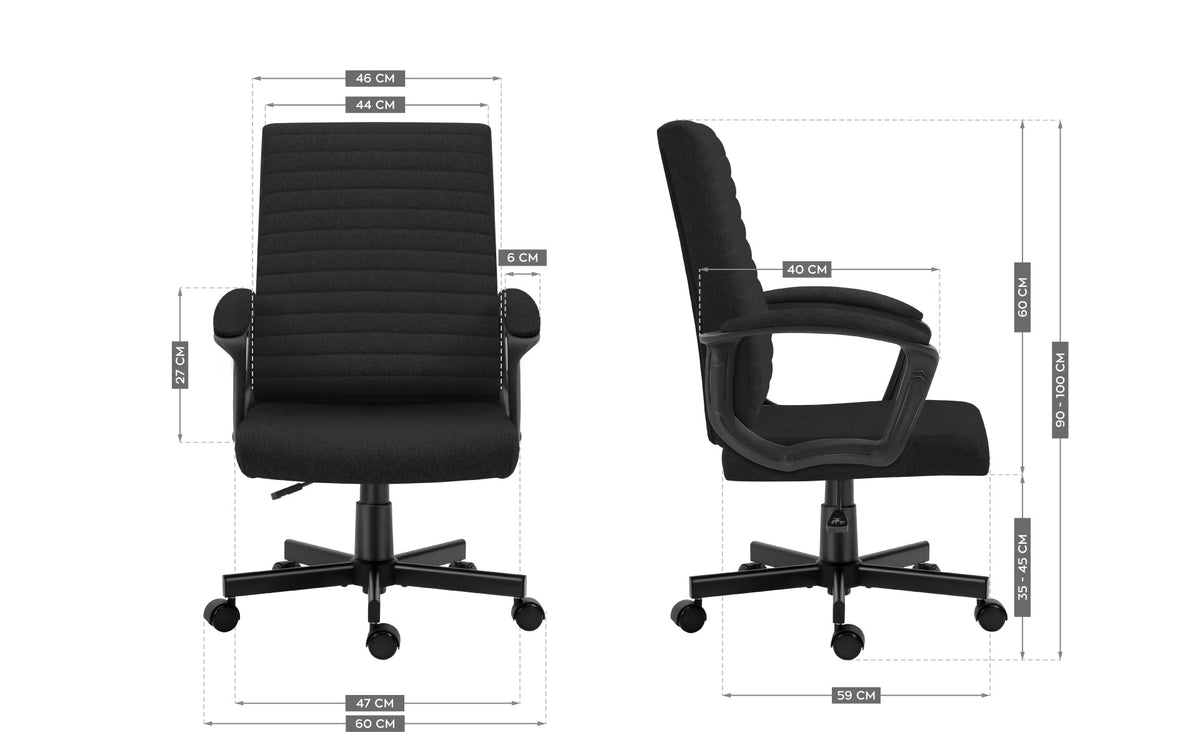 Mark Adler Boss 2.5 Black Office Chair