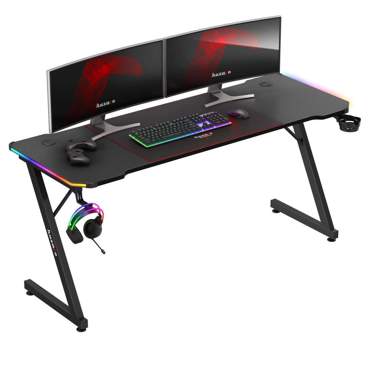 Huzaro Hero 4.8 RGB 160 cm Gaming Desk