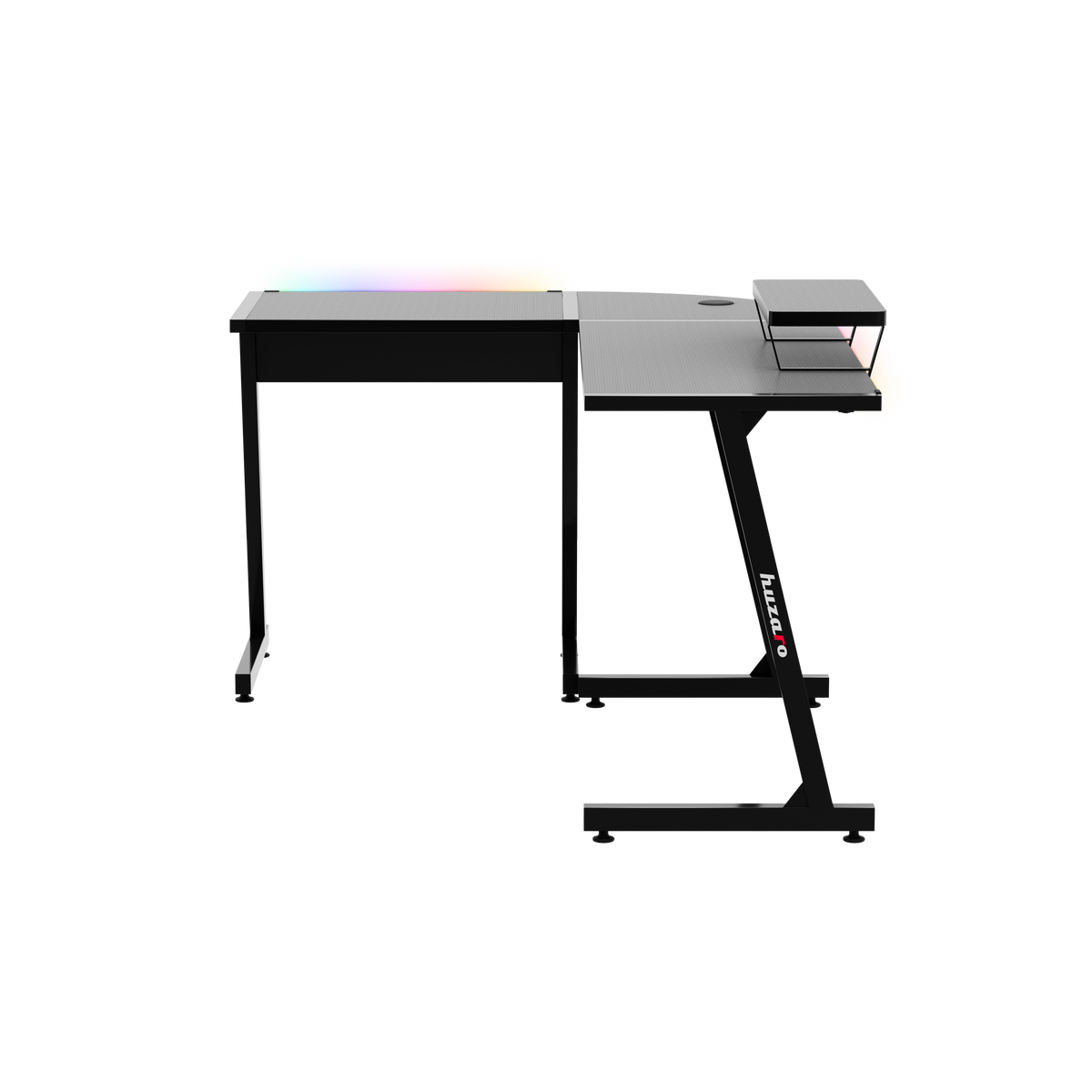 HUZARO HERO 6.0 Black RGB Smart 147 cm Gaming Desk
