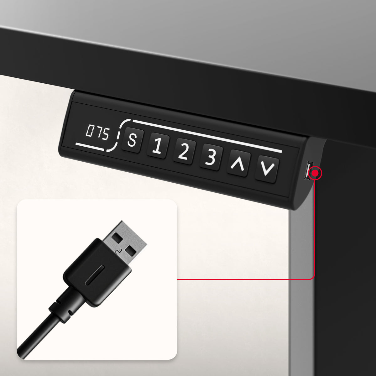 Huzaro Hero 9.1 Electric Desk, 145 cm