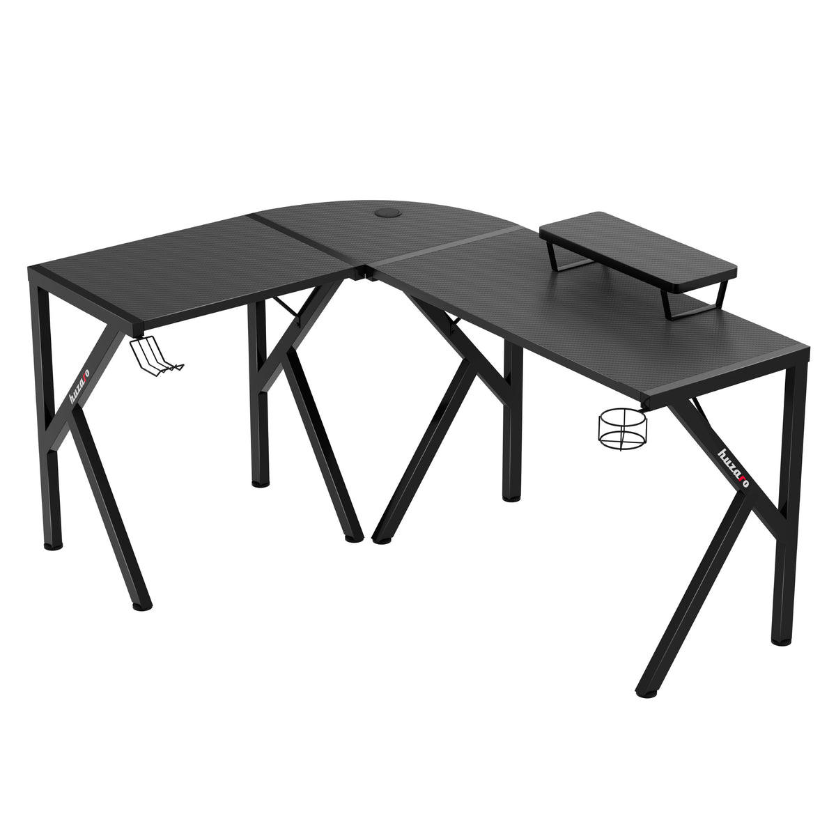 Huzaro Hero 6.3 Black 154 cm Gaming Desk
