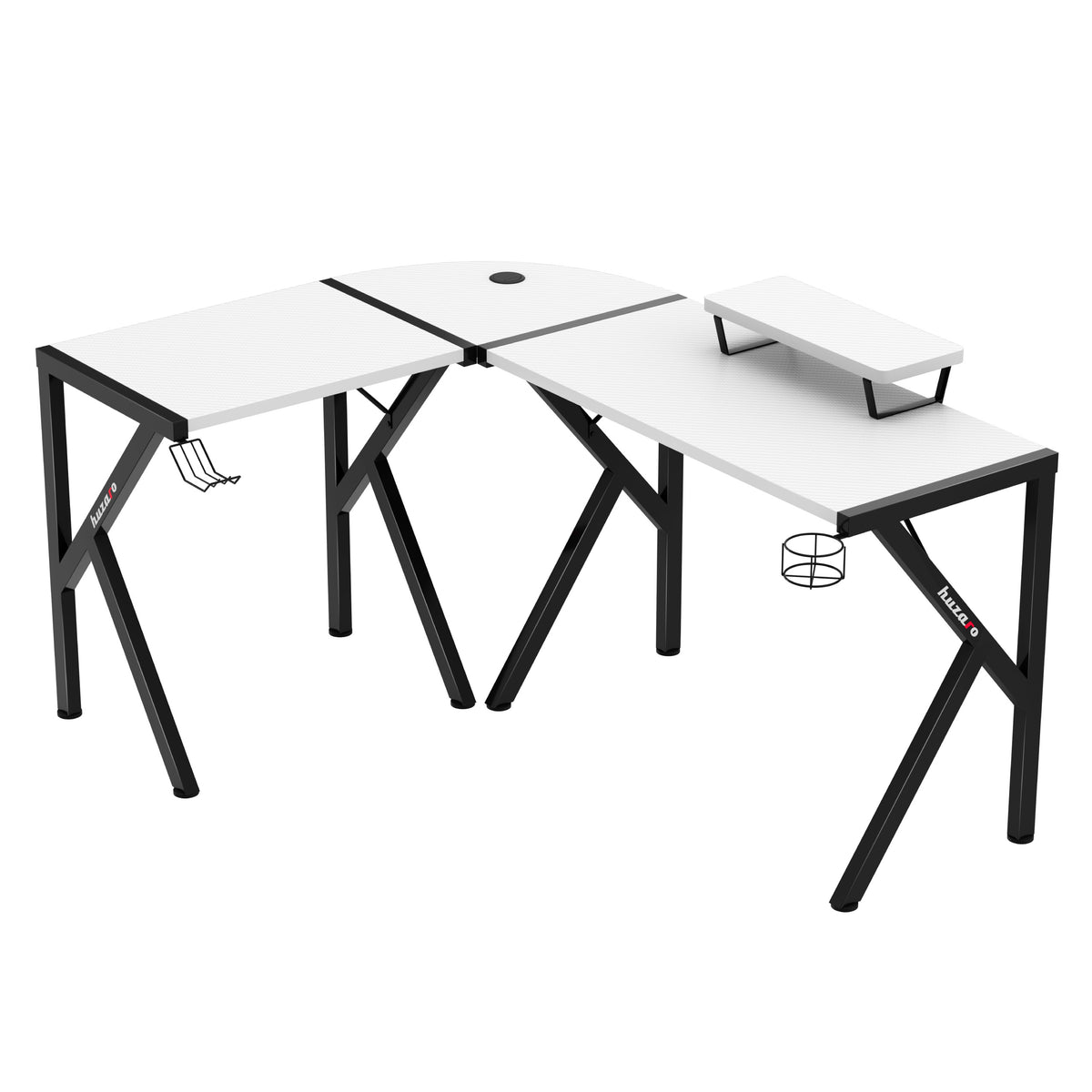 Huzaro Hero 6.3 White 154 cm Gaming Desk