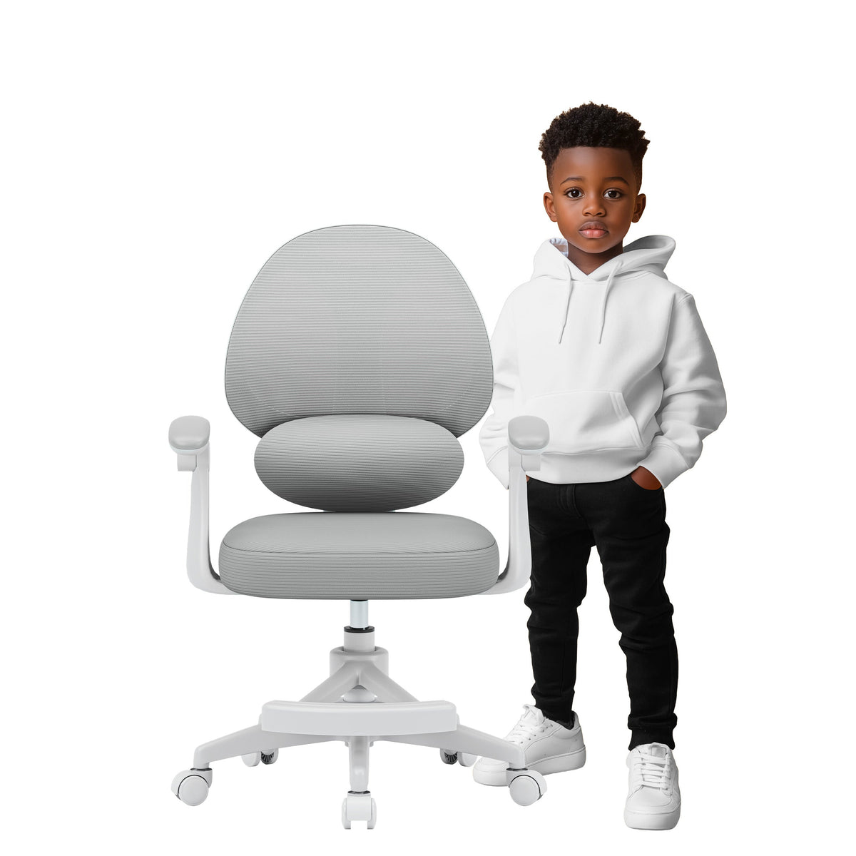 Mark Adler Junior 4.5 Grey children’s desk chair – OUTLET