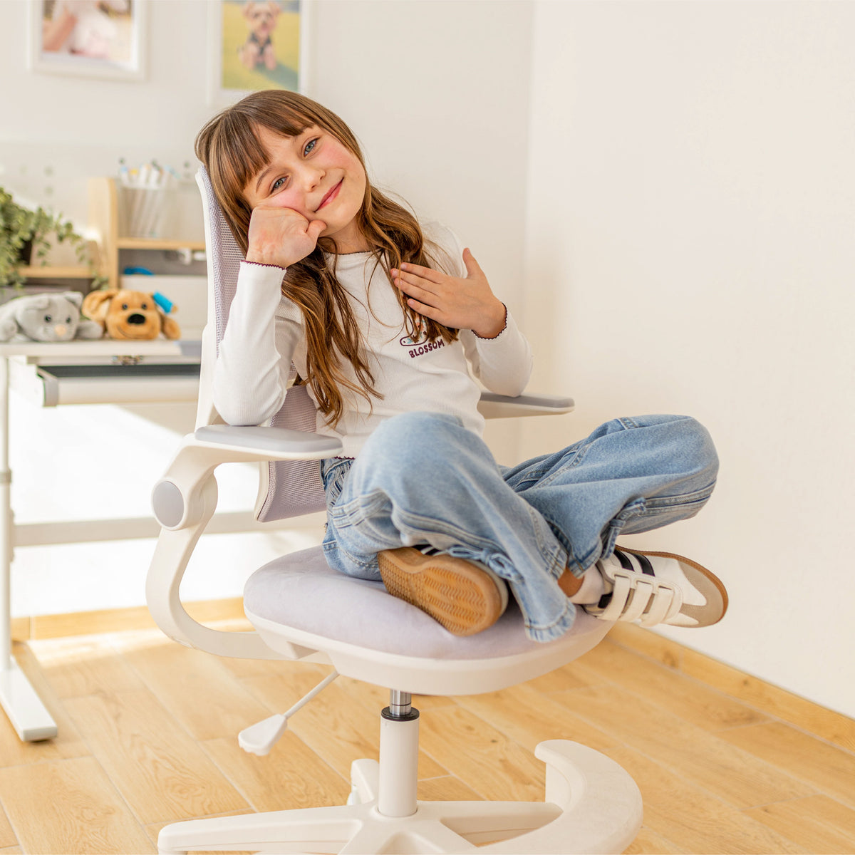 Mark Adler Junior 5.7 Purple children’s desk chair
