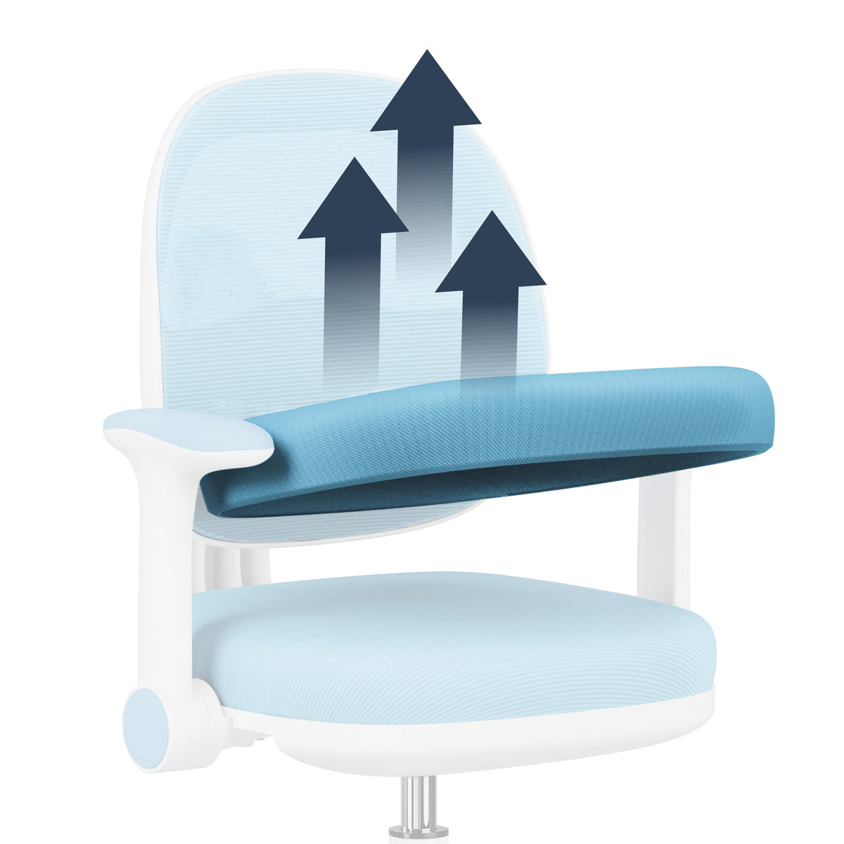 Mark Adler Junior 3.6 Blue – an ergonomic desk chair for children