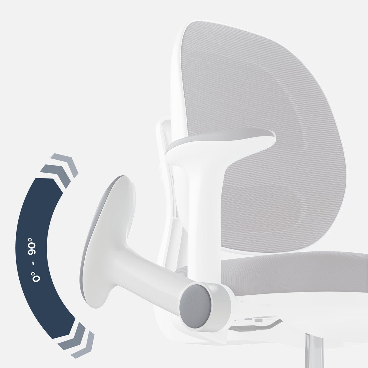 Mark Adler Junior 3.6 Grey – an ergonomic desk chair for children