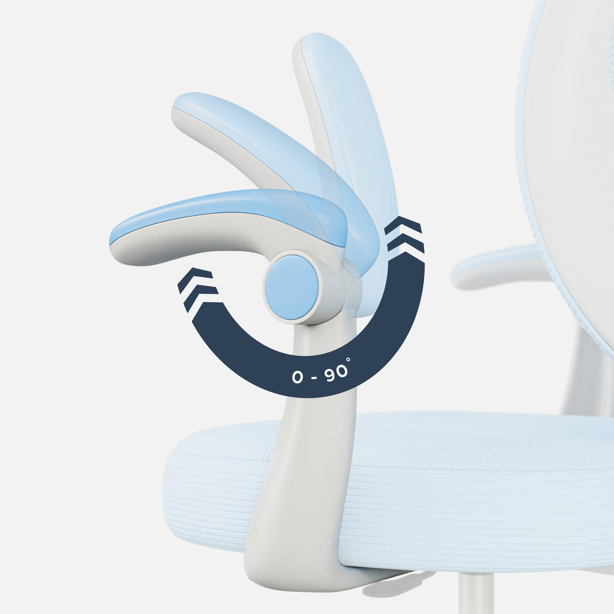 Mark Adler Junior 3.1 Blue children’s swivel chair