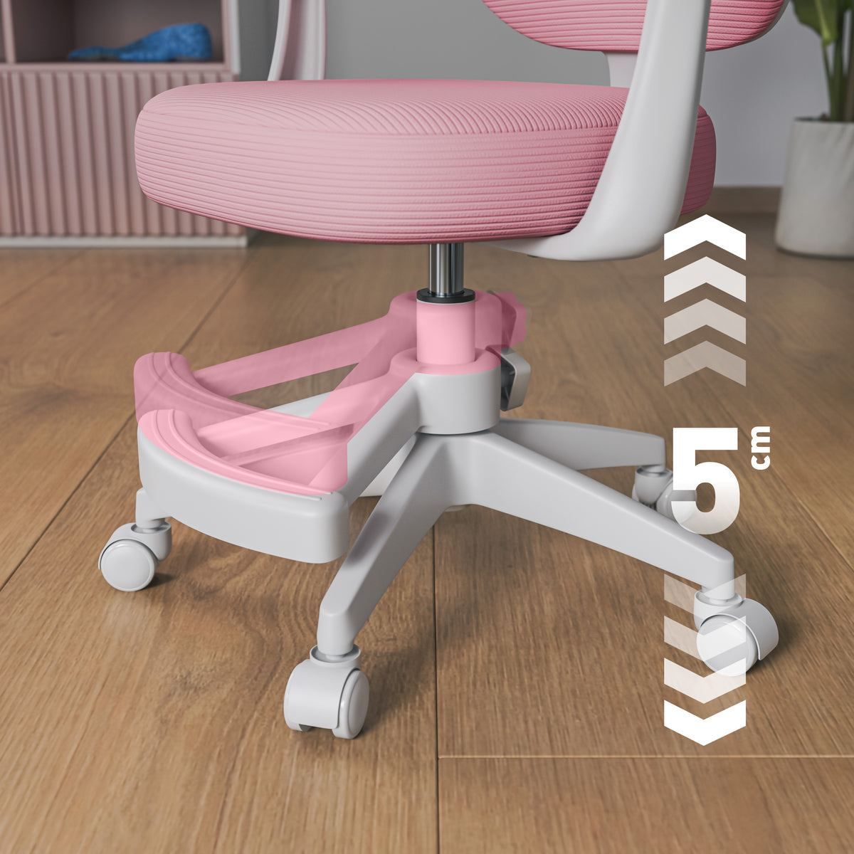 Mark Adler Junior 3.1 Pink children’s swivel chair