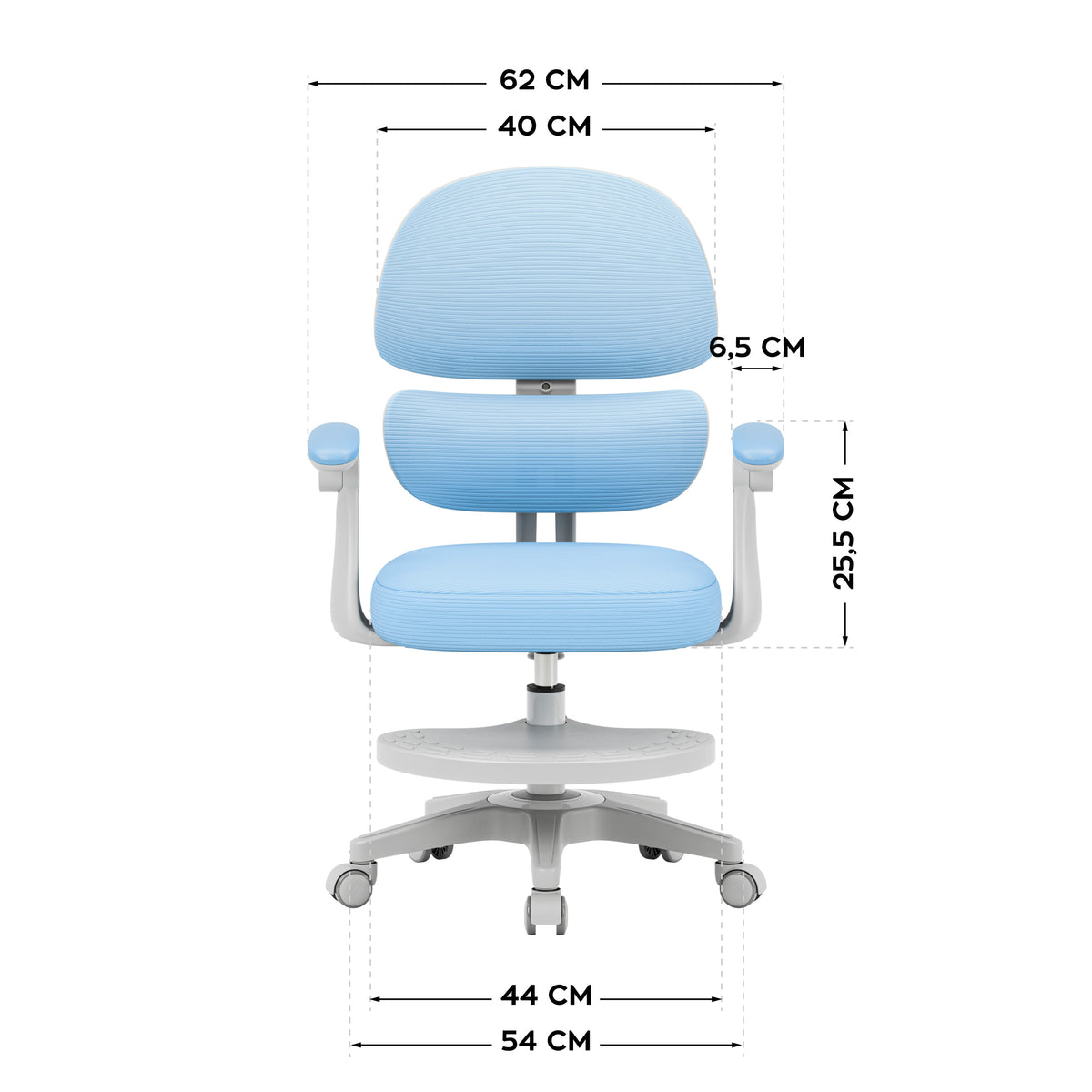 Mark Adler Junior 4.4 Blue Ergonomic Children’s Armchair