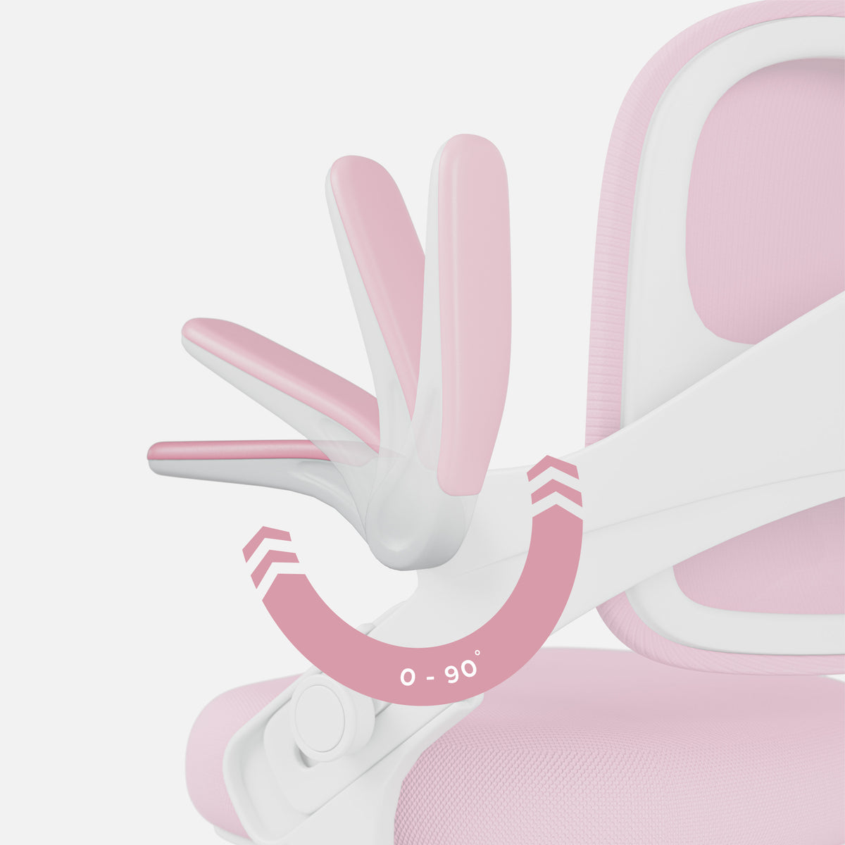 Mark Adler Junior 4.3 Pink children’s desk chair