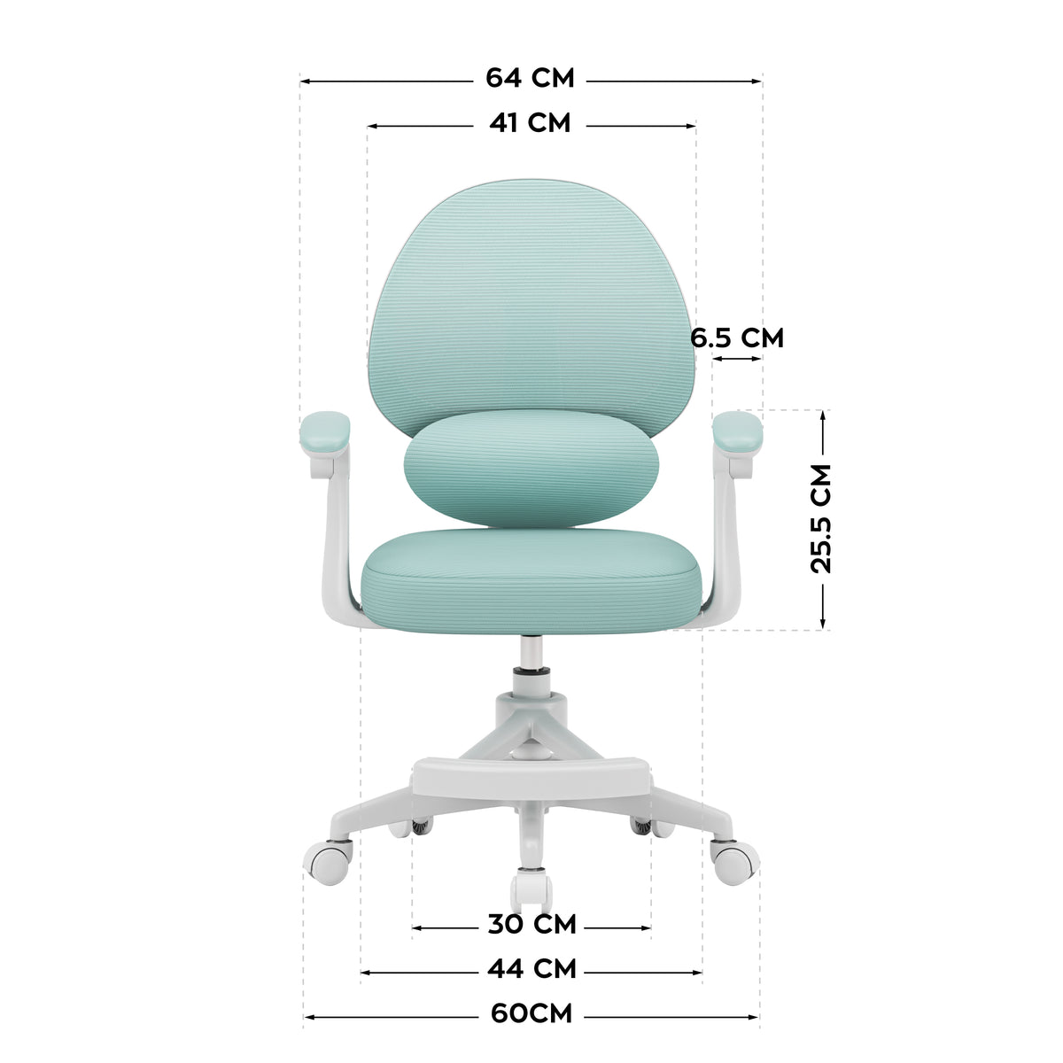 Mark Adler Junior 4.5 Mint children’s desk chair