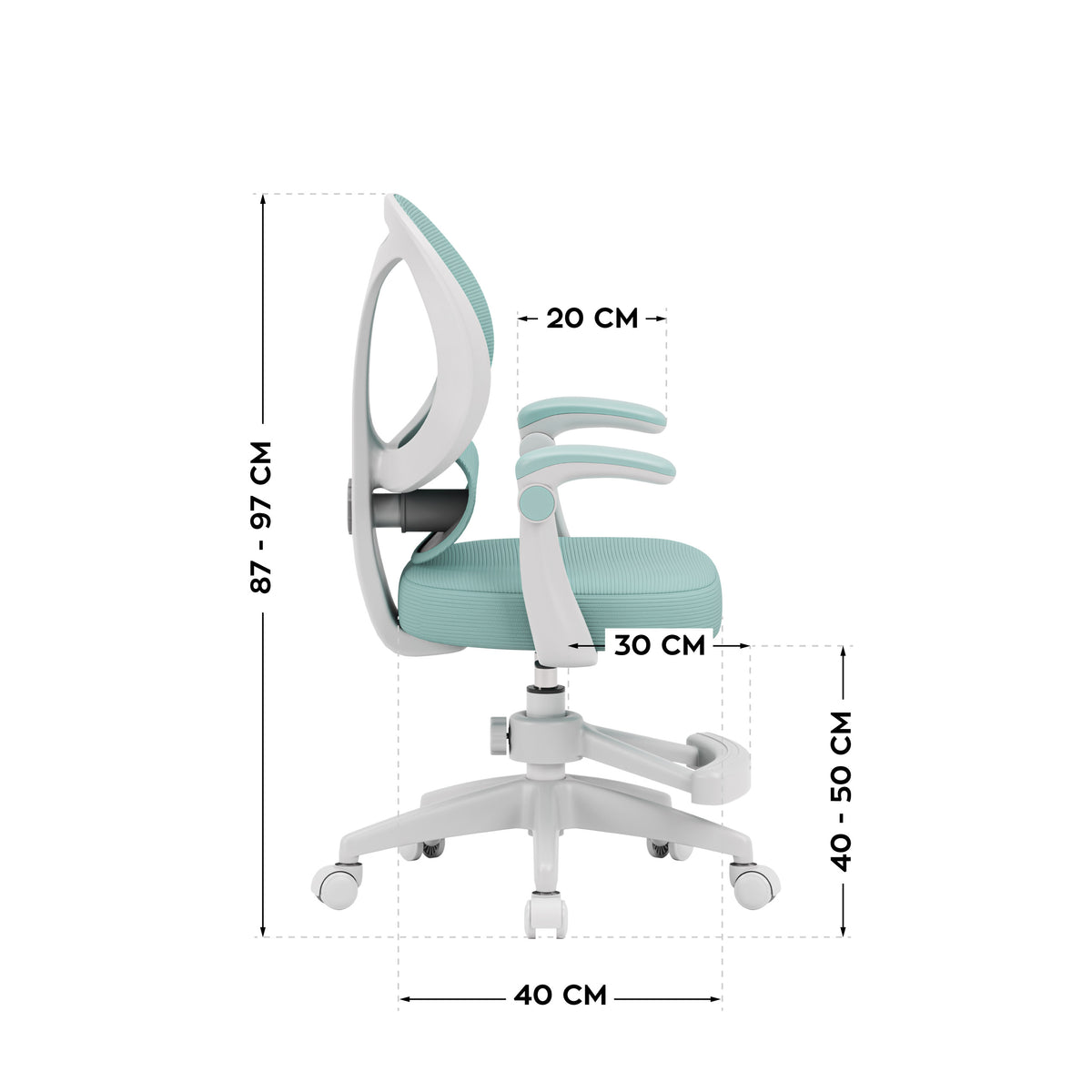 Mark Adler Junior 4.5 Mint children’s desk chair