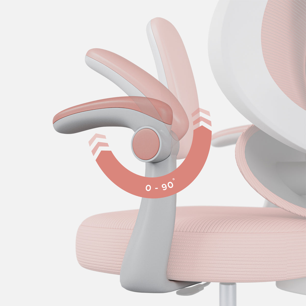 Mark Adler Junior 4.5 Pink children’s desk chair – OUTLET