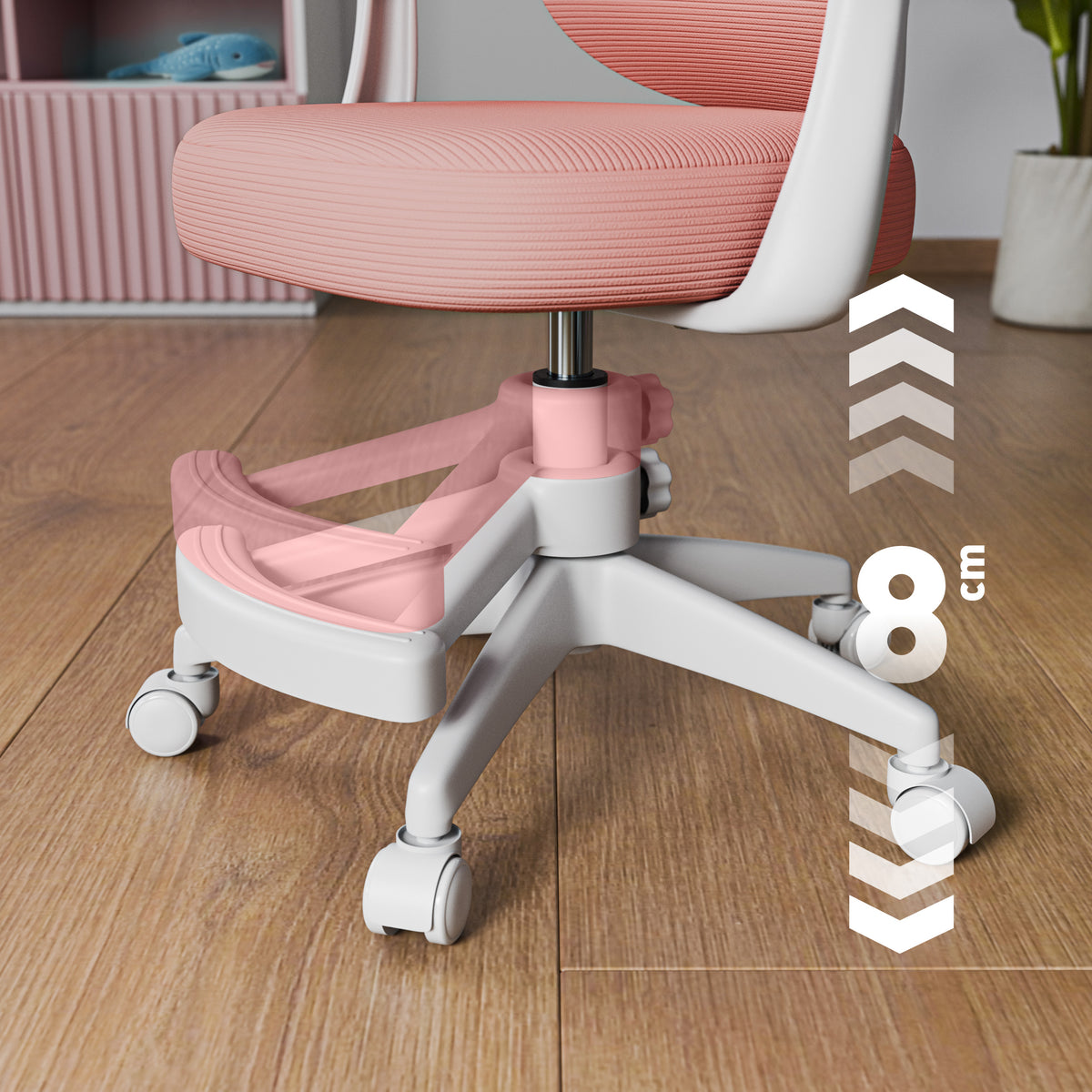 Mark Adler Junior 4.5 Pink children’s desk chair – OUTLET
