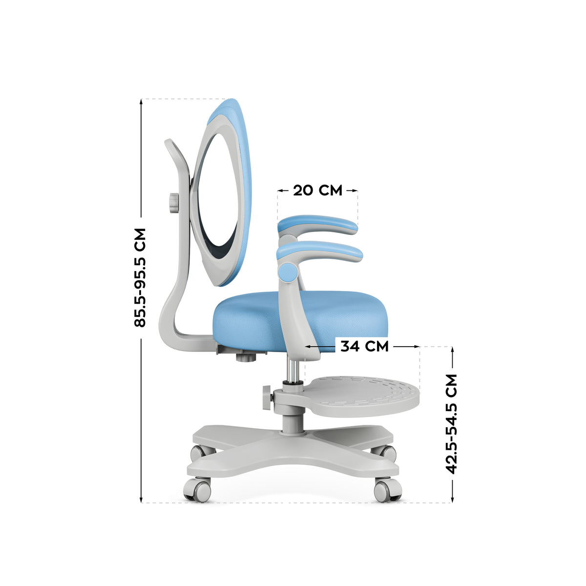Mark Adler Junior 4.6 Blue Ergonomic Children’s Armchair