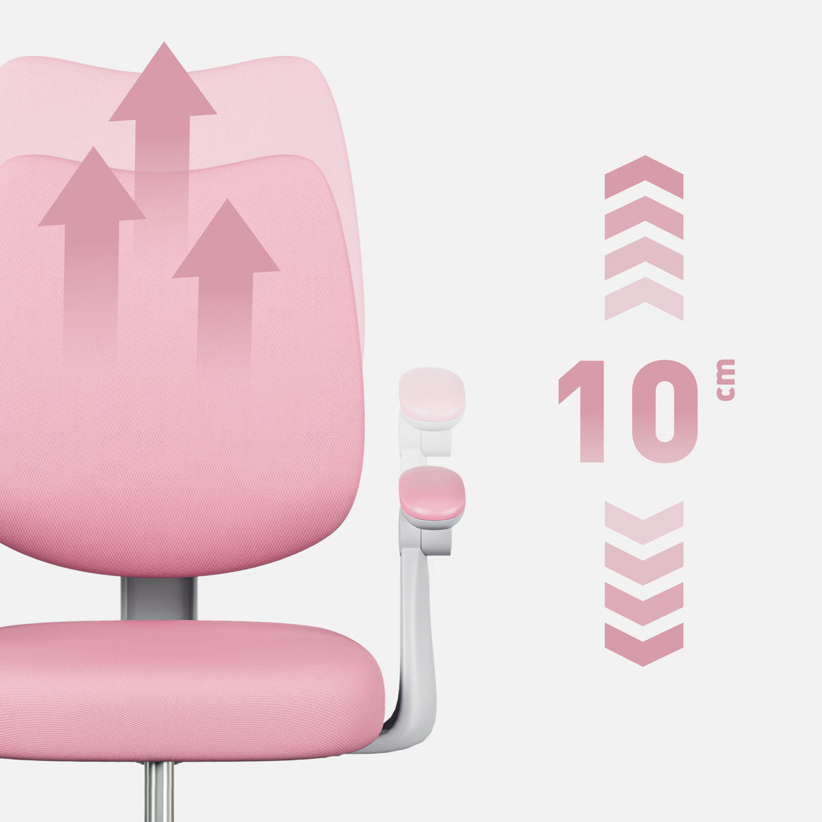 Mark Adler Junior 4.6 Pink Ergonomic Children’s Armchair