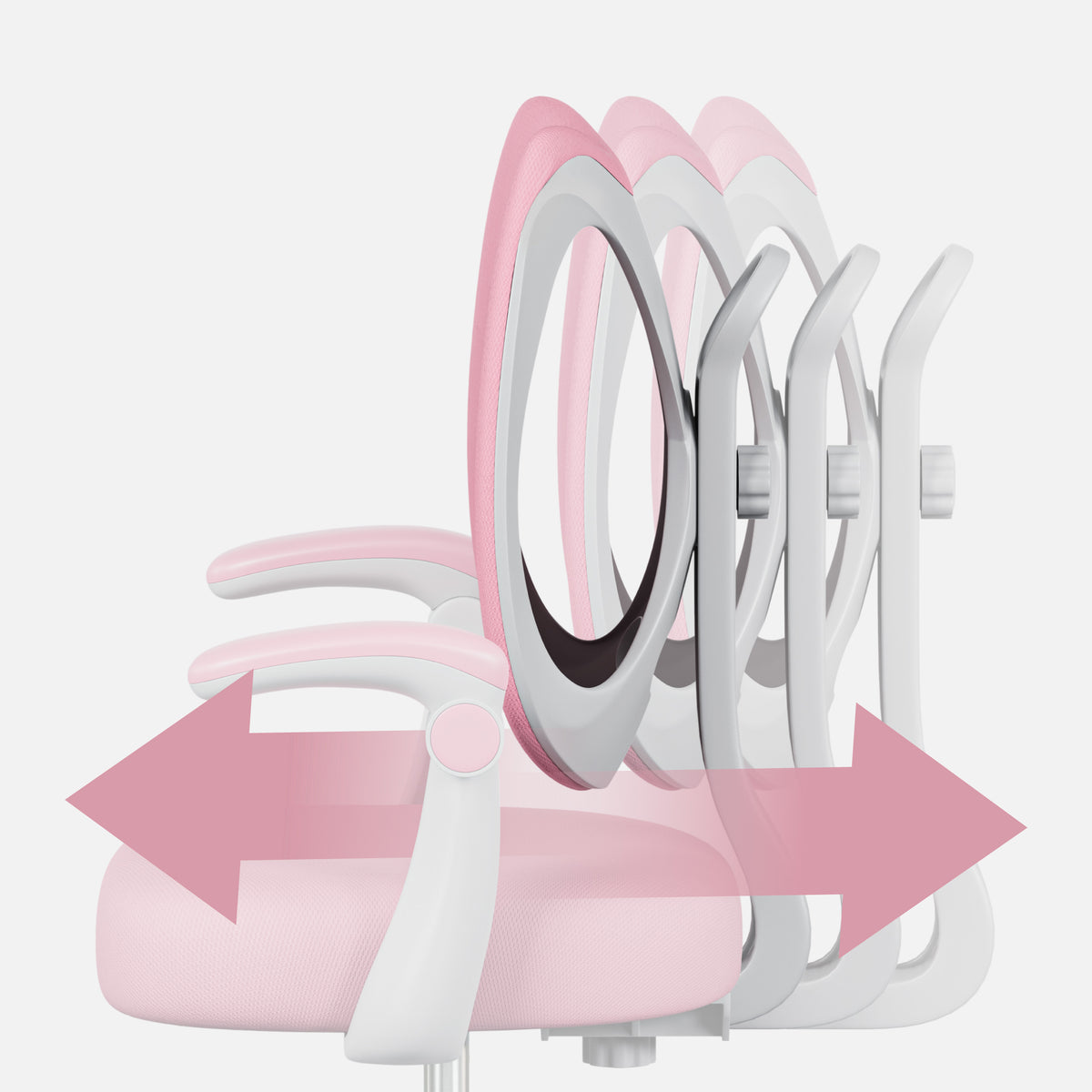 Mark Adler Junior 4.6 Pink Ergonomic Children’s Armchair