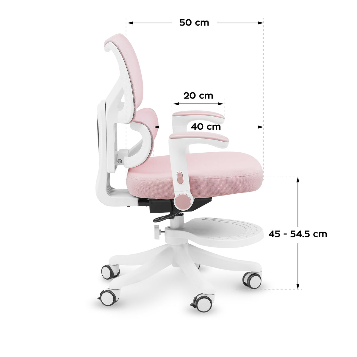 Mark Adler Junior 5.3 Pink children’s swivel chair
