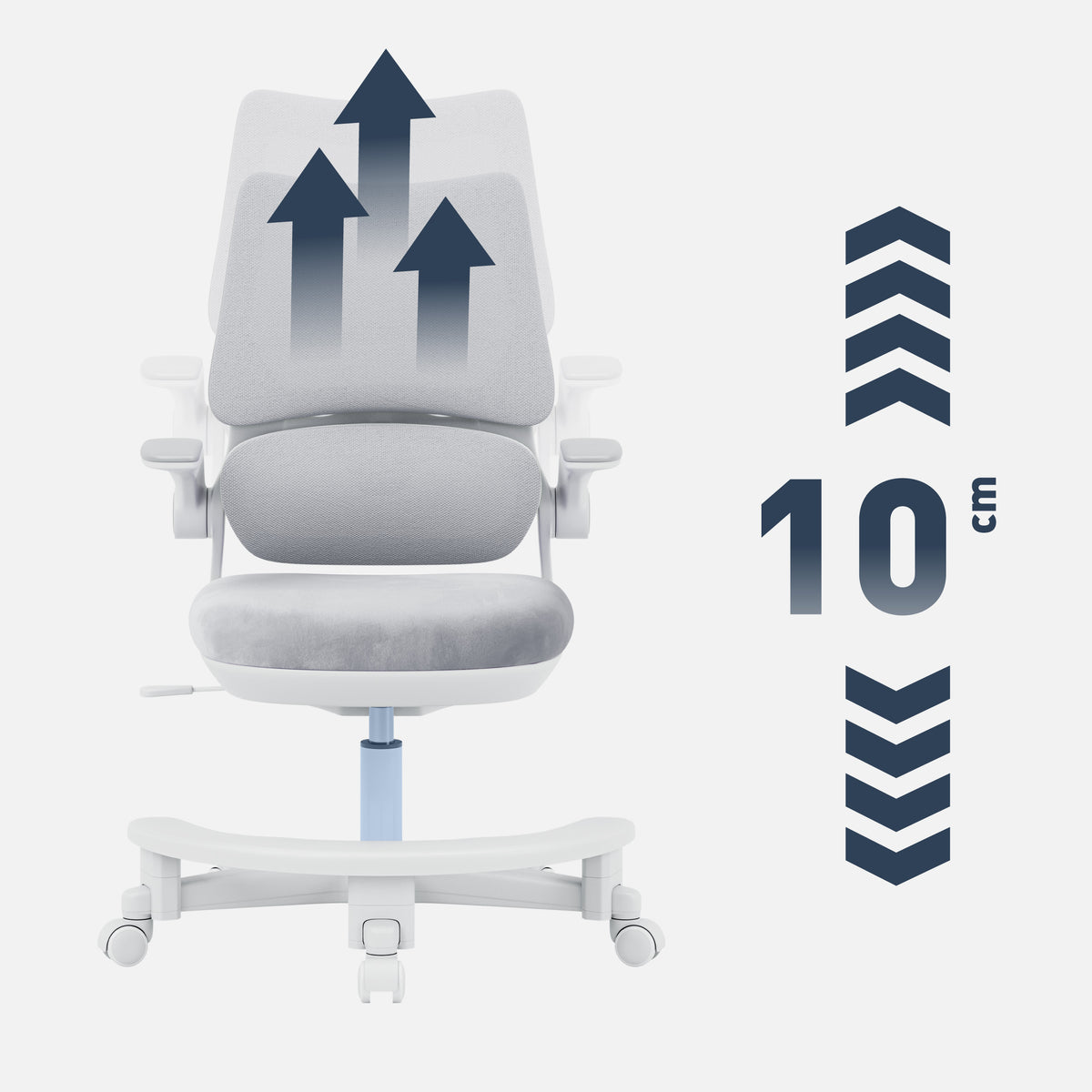 Mark Adler Junior 5.7 Grey children’s desk chair