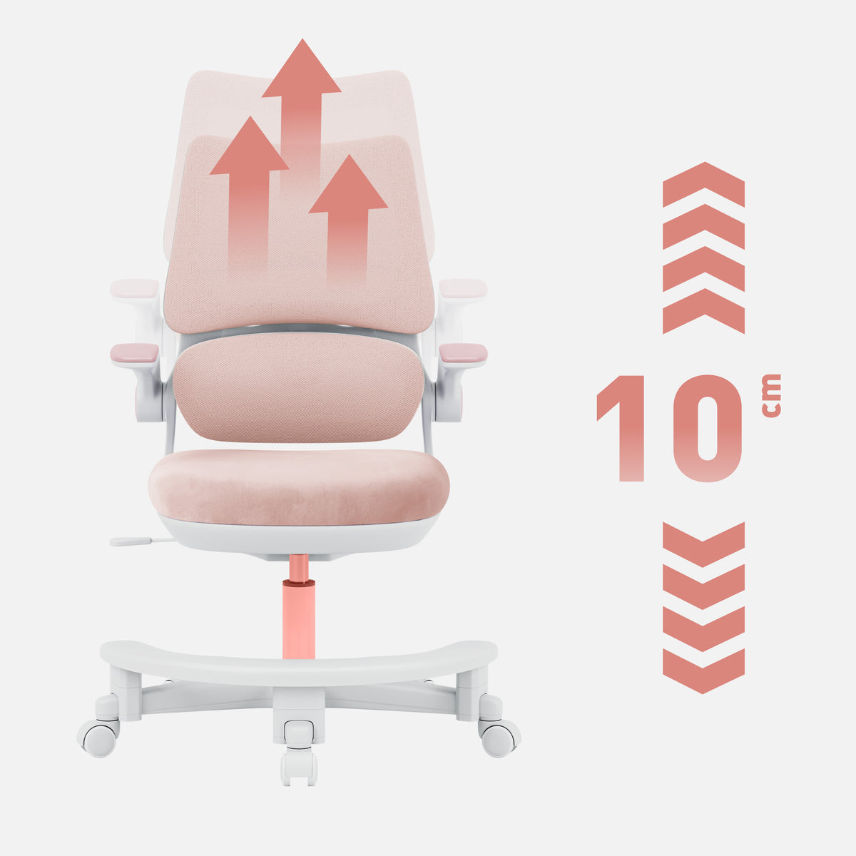 Mark Adler Junior 5.7 Pink children’s desk chair